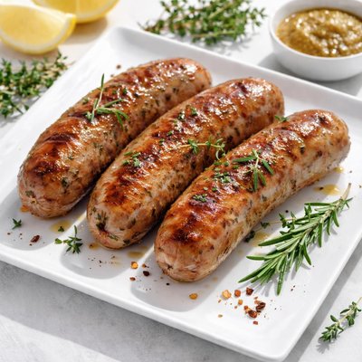 Sausage with herbs