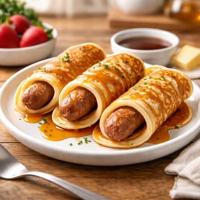 香肠卷饼