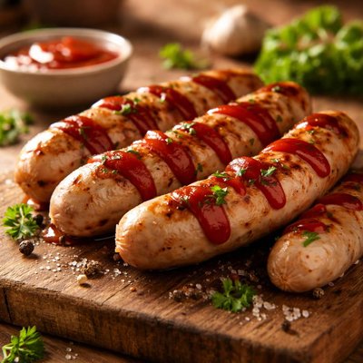 番茄酱香肠