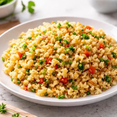 Sauted cauliflower rice
