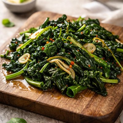 Sauted greens