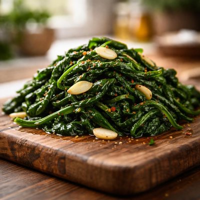 Sauted spinach