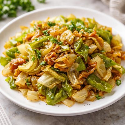 Sauteed cabbage