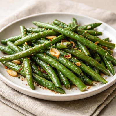 Sauteed fresh green beans
