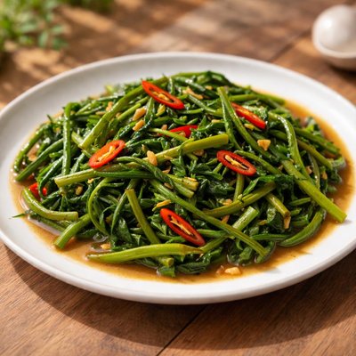 Sauteed kangkung