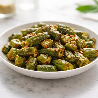 Sauteed okra
