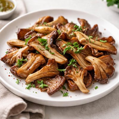 Sauteed oyster mushroom