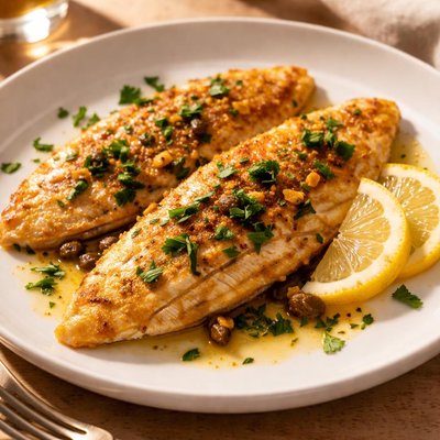 Sauteed sole