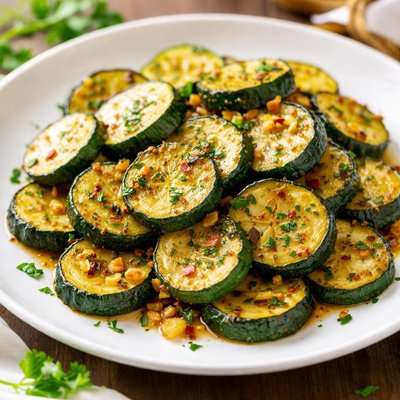 Sauteed zucchini
