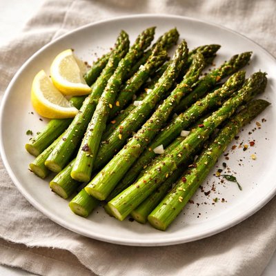 Sautted asparagus