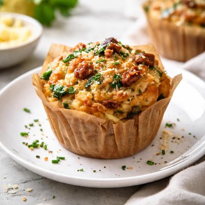 Savory muffin