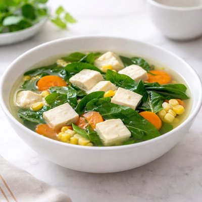 Sayur bening katu tahu