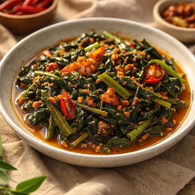 Sayur daun pepaya kankung