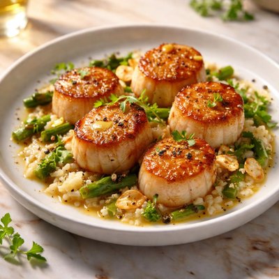 Scallop dish