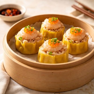 Scallop siu mai