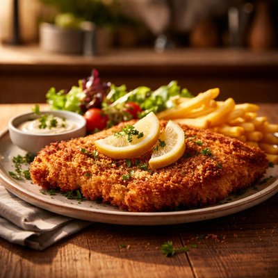 Paniertes Schnitzel