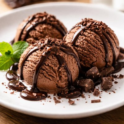 Schokoladeneis