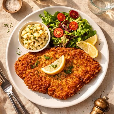 Paniertes Schweineschnitzel