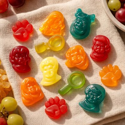 Scooby doo fruit snacks