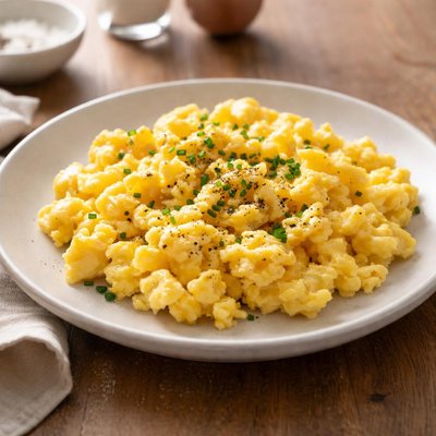 Scrambled cage-free egg