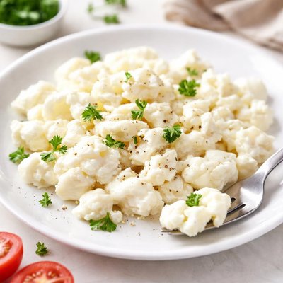 Scrambled egg white