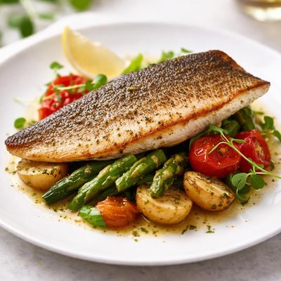 Sea bass fillet