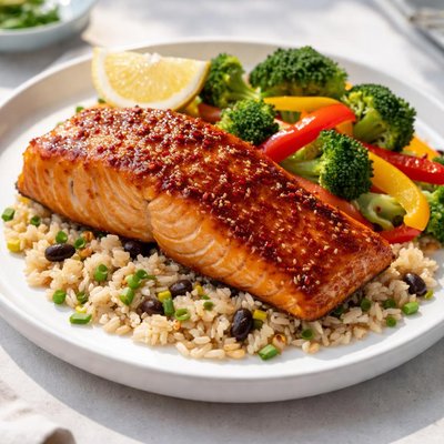 Sea cuisine honey chipotle salmon