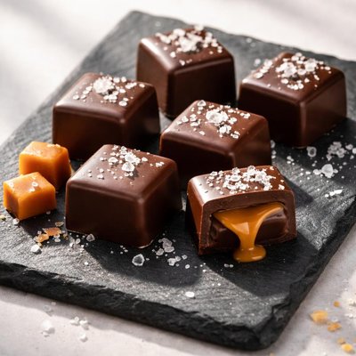 Sea salt caramel chocolate