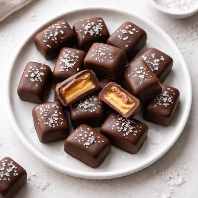 Sea salt caramels
