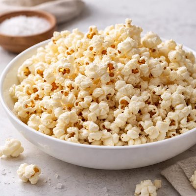 Sea salt popcorn