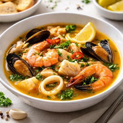 Seafood broth
