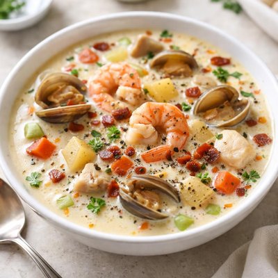 Seafood chowder