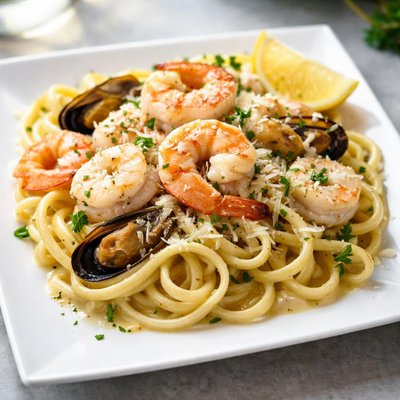 Seafood cream sauce