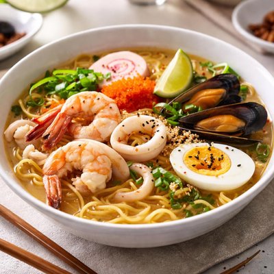Seafood ramen