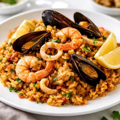 Seafood rice