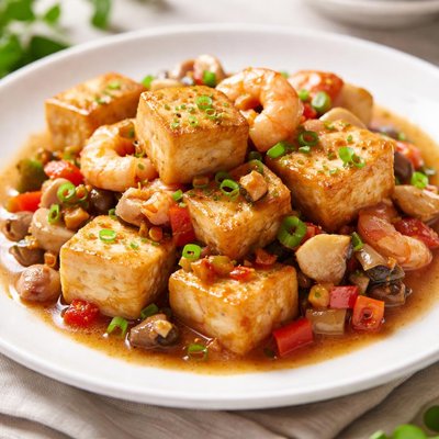 Seafood tofu