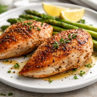 Seared chicken breast
