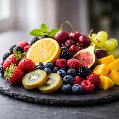 Seasonal fresh fruit