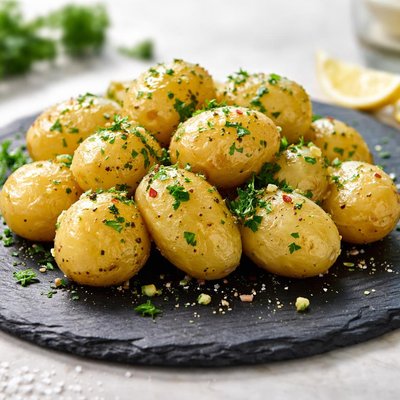 Patate lesse condite