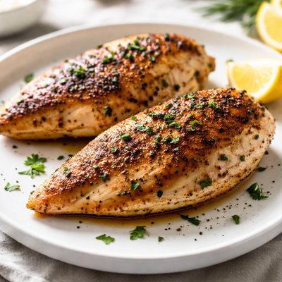 Seasoned chicken breast