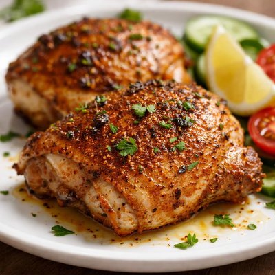 Seasoned chicken thigh