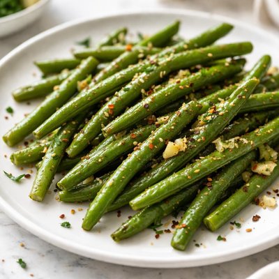 Seasoned green beans