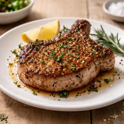 Seasoned pork chop