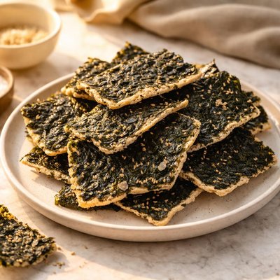 Seaweed crisps