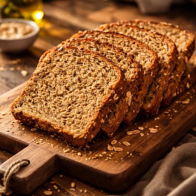 Seed brown toast