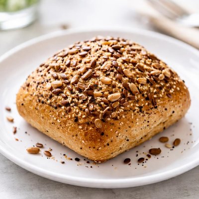 Seeded bread roll