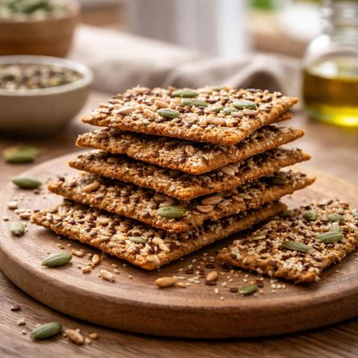 Seeded cracker