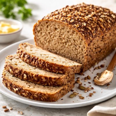 Seeded wholemeal bread