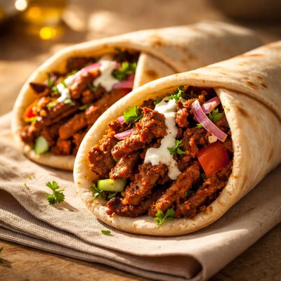 Seitan shawarma