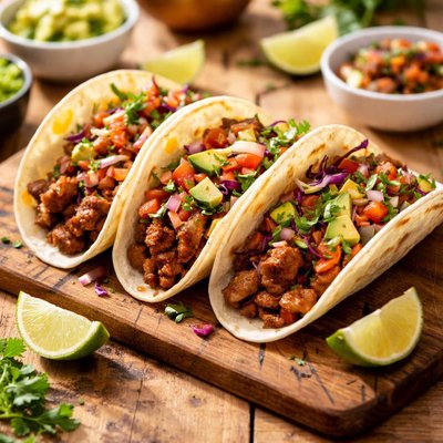 Seitan taco